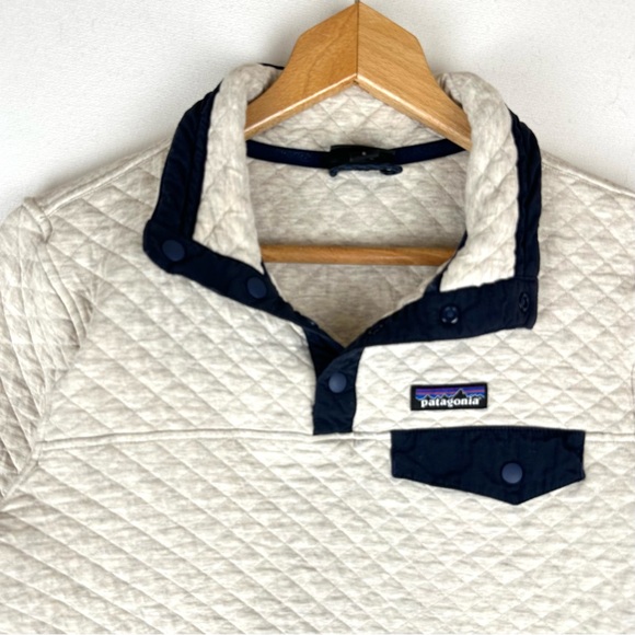 Patagonia Organic Cotton Quilt Snap T Pullover Sweatshirt - Picture 2 of 8
